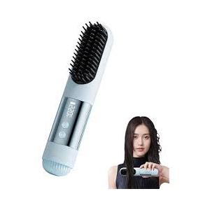 Straight Hair Comb,Wireless, LED Display, Multi Level Temperature Control Hair Straightener, Straightening Iron,Hot-Air Hair Brushes