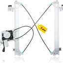 Rear Right Passenger Side Power Window Regulator W/Motor Assembly Compatible with Chevrolet GMC Cadillac Models, Silverado Suburban Avalanche Sierra Yukon XL 1500 2500 Escalade ESV EXT Replace 741-579