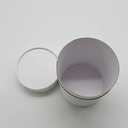 WENPACK 12Pack Paperboard Tube with Lid Round Cardboard Essential Oil Packaging Gift Box Container (3.22" D*4.4" H, White)