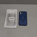 Magnetic for iPhone 16 Plus Case, Upgraded [Camera Control Button] [Full Camera Protection] [with 1 Screen Protector] Translucent Matte Shockproof Protective Phone Cover, Sapphire Blue