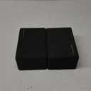 Fitvids Set of 2 High Density Premium - EVA Yoga Blocks, 9"x6"x4" Each (Black)