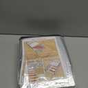 Attic Door Insulation Cover 25"x54"x11", Energy Saving Tent Attic Stairs Cover Ladder Pull Down Insulator, R-Value 15.5 Thicken Aluminum Foil Stairway Insulation with Zipper Fireproof