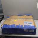 Fence Post Anchor Ground Spike Heavy Duty Black Powder Coated Fence Stakes Post Base for Mailbox, 24 x 4 x 4 Inches Outer Diameter (Inner Diameter 3.6 x3.6 Inches), Pack of 8