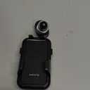 Firm-hold Air Vent Car Phone Holder for iPhone,Rotatable Universal Phone Mount with Adjustable Wide Clamp Metal Hook,Anti-vibration,Single-press Release,Heat-resistant,(Upgrade Hook Clip Never Shake) (AC-Black)