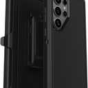 Defender Galaxy S24 Ultra Phone Case for Samsung Galaxy S24 Ultra Defender Case Includes Holster Clip Kickstand Black