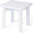 StrongTek Sturdy Bamboo Step Stool with Anti-Slip Feet, Easy-Assembly, 300 LBS Capacity, Ideal for Kids and Adults, Perfect for Bathroom, Bedroom, or Doorway Use, 11" x 11" x 10.6"