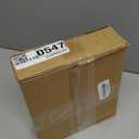 Starunder 6 Pack Floating Shelf Brackets, 8 inch Heavy Duty Industrial Shelf Bracket, Black Metal L Brackets for Shelves Support DIY(1/5 Inch Thicked)