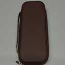 Stethoscope Case Compatible with 3M Littmann Classic III Monitoring/Lightweight II S.E/Cardiology IV Diagnostic/MDF Acoustica Stethoscopes, Extra Pocket for Doctor & Nurse Accessories (Dark Brown)