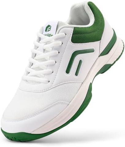FitVille Extra Wide Pickleball Shoes for Men, Wide Tennis Shoes for Men, Hard Court, Clay Court, Racquetball, Squash, Breathable, Comfortable, Lightweight 13