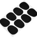 240Pcs Mouthpiece Patches Pads Cushions Saxophone Sax Mouthpiece Patches Pads Cushions Alto/Tenor Saxophone (Black)