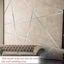 16.4ft x 1.6inch Flexible Ferrous Memo Strips, Self Adhesive Backing Metal Strip for Magnets, Strong Peel and Stick Ferrous Tape Roll for School Workshop Office Home Bulletin Bar Board