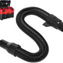 14-37-0105 Vacuum Hose Compatible with Milwaukee M18 Vacuum 0780-20 0880-20 0970-20, for Milwaukee 18v/28v Wet/Dry Vacuum Hose Replacement Assembly, Only fit Inside Hose Storage Vacuum, Black