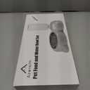 Dog Bowls, Cat Food and Water Bowl Set with Water Dispenser and Stainless Steel Bowl for Cats and Small Dogs - Purple