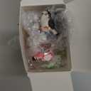 Jetec 30 Pieces Garden Accessories Bird Decorative Figurines Miniature Bird Figurines for Garden, Dollhouse Miniature, Cake Topper, Micro Landscape, Yard Bonsai Decal, Home Decoration