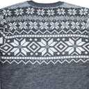 Matching Pet & Owner Sweaters - 100% Acrylic Christmas Sweater  Add Human and Dog Sweaters to Cart Separately (Human Unisex 2XL (fits Like Women's 2XL / Men's L), Grey Moose)