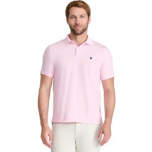 IZOD Men's Advantage Performance Short Sleeve Fashion Polo Shirt (Medium, Fairy Tale)