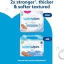 WaterWipes Sensitive+ Newborn & Baby Wipes, 3-In-1 Cleans, Cares, Protects, 99.9% Water, Unscented & Hypoallergenic, 240 Count (4 Packs)