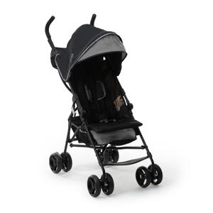 Ingenuity 3D Mini Convenience Stroller Lightweight Stroller with Compact Fold, Multi-Position Recline, Canopy with Pop Out Sun Visor and More Umbrella Stroller for Travel and More, Gray
