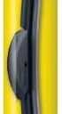 Rain-X 28'' Vision Wiper Blade, Standard Beam, All Weather Performance Curved Smooth Wipe (28)