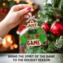 Game Lover Wooden Ornament