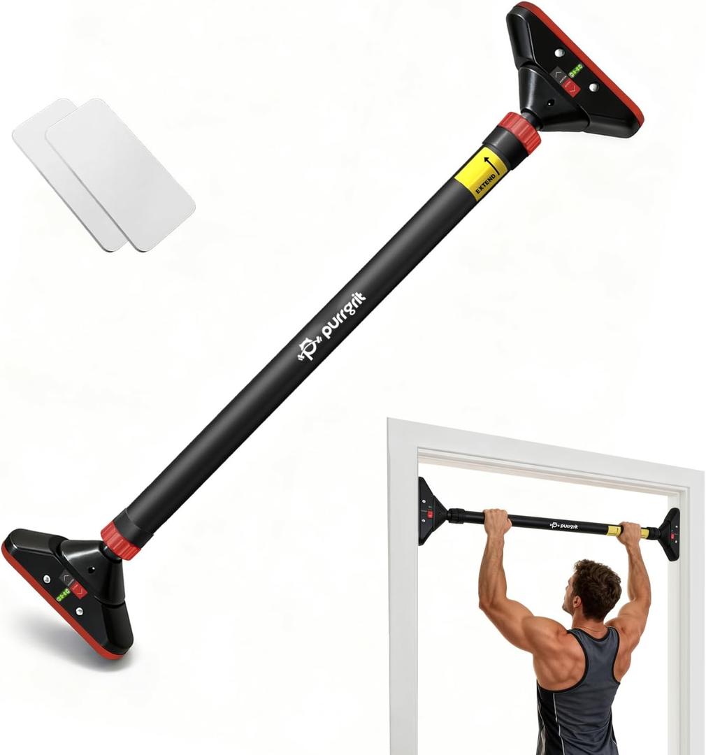 Adjustable Doorway Pull Up Bar No-Screw 440lbs