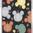 Cute Halloween Pumpkin Phone Case Compatible with iPhone 13, Trippy Hippie Color Pumpkins Cover for Men Girls Women Boys, Shockproof Protective TPU Case for iPhone 13