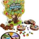 Educational Insights The Sneaky, Snacky Squirrel Game - Cute Preschool Board Games for Kids, Toddler Fine Motor Skills, Color Matching Kids Games and Fun Gifts for Girls & Boys Ages 3+