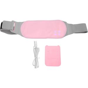 Menstrual Heating Pad, Warm Uterus Belt 3 Gears Menstrual Heating Pad Electric Waist Heater for Cramps