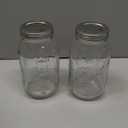 Ball Regular Mouth 32-Ounces Mason Jar with Lids and Bands, Clear,(Pack Of 2)