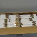 Ciaell 350PCS Clear Plastic Plates with Gold Trim for 50 Guests,Includes 100 Plastic Plates, 50 Pre Rolled Napkins with Gold Silverware, 50 Cups, Disposable Dinnerware Set for Wedding & Party