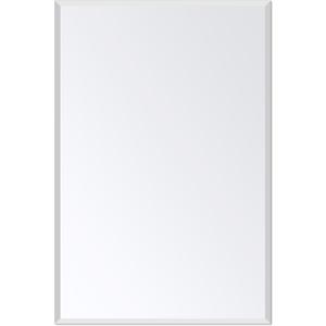 Ruomeng Rectangle Wall Mirror Frameless Bathroom Mirror 16 x 24" Beveled Edge Mirror for Vanity and Entryway