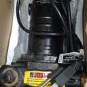 115Volt 1/2HP 1500 GPH Heavy Duty High Pressure Cast Iron Casing Water Transfer Utility Pump With Brass Connectors and Suction Strainer