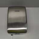 AIKE UL Approved Compact Jet Hand Dryer Hard-Wired Friendly, 1350W 120V Brushed Stainless Steel Model AK2803D
