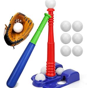 TOY Life Tball Set for Kids 3-5 5-8 Tball for Kids 5-8 Tee Bat Toddler Baseball Tee Balls Set Bat Baseball Kid T Ball Stand for Kid 3-5 T Ball Bat Outdoor Outside Door Toys