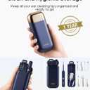 Bebird Earsight Plus R37R Ear Cleaning Camera Wax Removal Tool kit, FSA HSA Eligible Flexible Ear Scope Otoscope Camera Light, Visual Ear Picker Wireless Earwax Remover Tweezers for Adults & Kids (Blue)