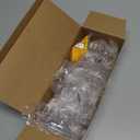 ANDGOO 10 Pack No Drill Curtain Rod Brackets, Renter Friendly Self Adhesive Curtain Rod Holders, Heavy Duty No Drilling Curtain Rod Hooks for Apartment Bedroom Bathroom Dorm Kitchen, Transparent