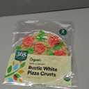 365 by Whole Foods Market, Organic Rustic White Pizza Crusts, 7 Inch, 2 Count, 3.5 Ounce BBD Apr 27 2026