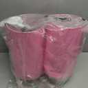 Luvkczc Minimalist Table Lamp Set of 2, Nightstand Lamp for Bedroom Living Room, Modern Pull Chain Bedside Lamp with Marble Base, Fabric Shade, Small Desk Lamp for Home, Office, Reading,Pink