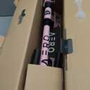 Aero Big Wheels Kick Scooter for Kids 6+, Teens & Adults | Light Up Wheels, Hand Brake, Rubber Deck Mat & Shock Absorption | Foldable & Height Adjustable