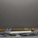 Retractable Baby Gate for Stairs & Doorways - 55" Wide Portable Safety Gate | Fits Baseboards, Easy to Use Indoor/Outdoor | Mesh Gate for Dogs, Puppies, Gray