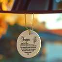 shiviody Yaya Gifts Ornament, Grandma Gifts from Grandchildren, Mothers Day Grandmother Birthday Gift, Thank You Gift for Grandma, Yaya Definition Decoration Ceramic Hanging Ornament