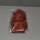 ZAFUL Women Strapless Textured Bandeau Bikini 2 Piece Swimwear Cheeky Solid Lace up Bathing Suits (Large, 1-caramel)