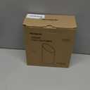 SUNVIE 2 Pack Uplighting Indoor Floor Can Light, 5W Up Lights with 2700K LED GU10 Bulbs, Uplights Floor Spot Lights Indoor for Home Accent Lighting, 5.9 FT Plug Cord & Foot Switch (White)