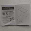 Washer Dryer Countertop 54" W x 27.5"D Washer Dryer Topper with Non-Slip Pads Laundry Countertop for Laundry Room Organization and Storage, Black