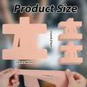 10pcs Kinesiology Tape for Shoulder, Waterproof Muscle Tape Precut Strips Breathable Elastic Pre Cut Athletic Accessories for Body Fitness Shoulder Support Sports & Physical Relaxation (Beige)