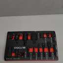 BILITOOLS Socket Adapter Set 17 Piece includes Reducer, Universal Joint Socket Set, Drill Adapter 1/4" 3/8" 1/2"