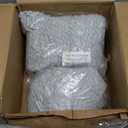 Yoovat Couch Cushion Covers for Sofa Couch Covers Wear-Resistant Universal Sofa Cover Washable Stretch for Sectional Slipcovers (Texture-Light Gray,Large Single Seat Cover)