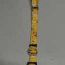 Hikiko Martingale Collar for Dogs Cute Floral Dog Collar for Small Medium Large Dogs Soft Nylon Quick Release Dog Collars (Yellow Flower,Large)