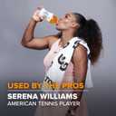 Gatorade Thirst Quencher Zero Sugar Sports Drink, Glacier Freeze, 12oz Bottles, 12 Pack, Electrolytes for Rehydration