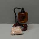 3-in-1 Candle Warmer Lamp with Timer Dimmable, Himalayan Salt Lamp & Passive Diffuser, Gifts for Women, House Warming Gifts New Home Decor, Wax Melt Warmer for Jar Candles (Black)